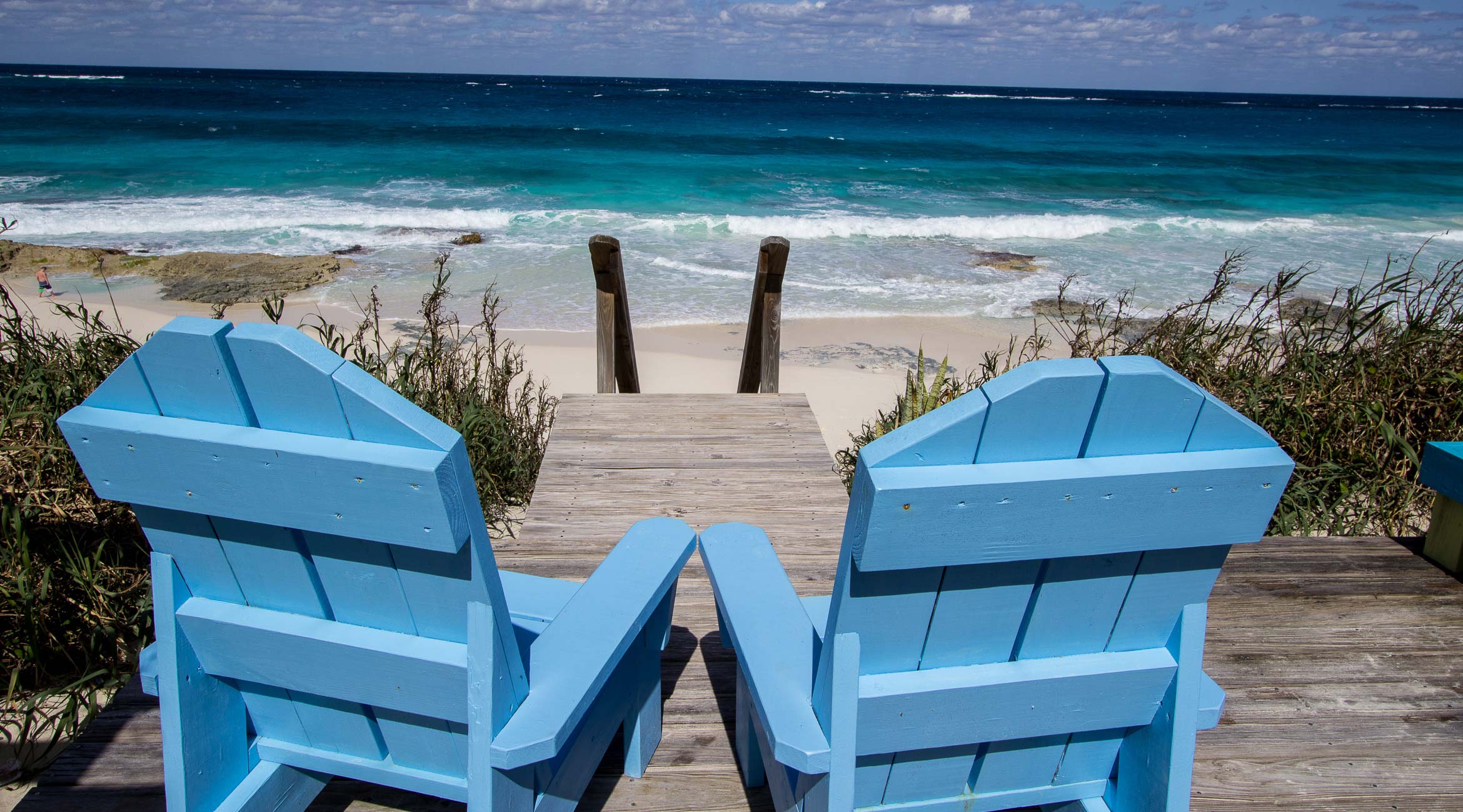 Oceanfrontier Hideaway, Log Cabins Vacation Rental on Great Guana Cay