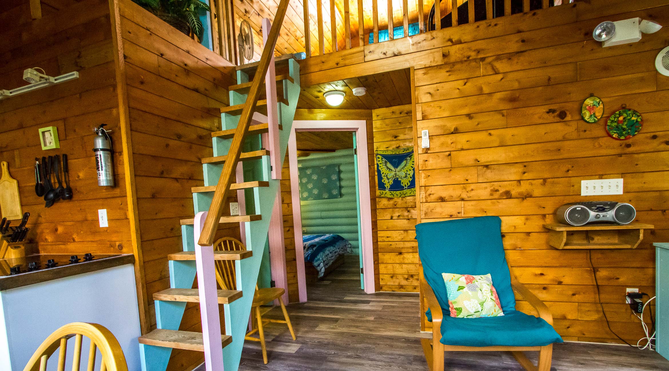 Oceanfrontier Hideaway, Log Cabins Vacation Rental on Great Guana Cay